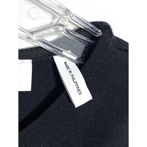 Lark & Ro Classic Little Black Dress 10 V Neck Whimsigoth Dark Romantic Career - Picture 6 of 7